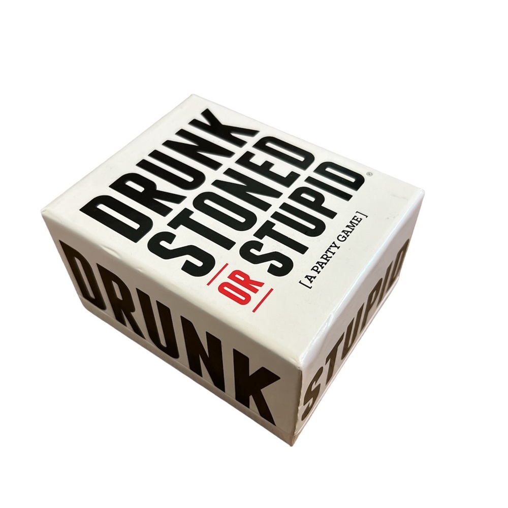 Drunk, Stoned, or Stupid card game. Used maybe twice, full deck like new.